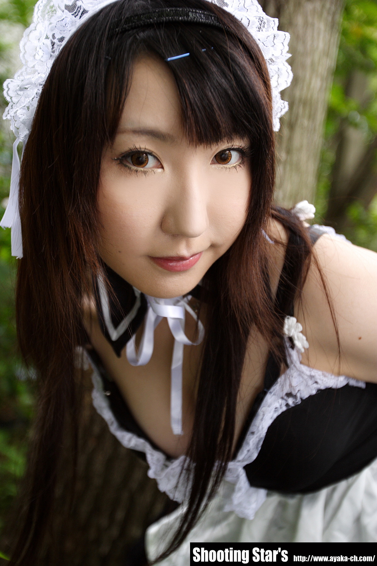 [Cosplay]  Sexy Maid with big boobs